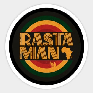 Rasta Man Vibration Sticker